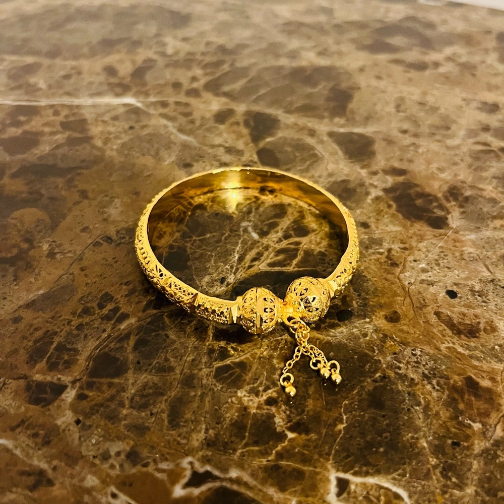 24k Gold plated Dubai bracelet